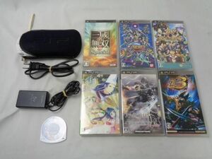 【同梱可】中古品 ゲーム PSP 本体 PSP1000 ホワイト 動作品 SDガンダム ジージェネレーション ワールド 他 ソフト