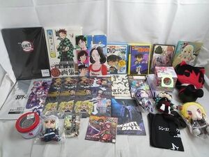 【同梱可】中古品 アニメ 鬼滅の刃 エヴァンゲリオン 他 ぬいぐるみ ミニディスプレイフィギュア 等 グッズセット