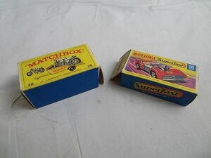 【同梱可】中古品 ホビー MATCHBOX 19 ROAD DRAGSTER 38 HONDA M/CYCLE&TRAILER 箱有り グッズセット