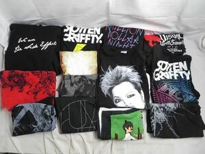 【同梱可】中古品 アーティスト GLAY X JAPAN 他 Tシャツ マフラータオル 等 グッズセット