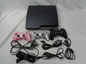 【同梱可】訳有 ゲーム プレイステーション3 PS3本体 CECH-2000A 動作品 電源ケーブル 出力ケーブル コントローラー