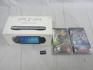 【同梱可】中古品 ゲーム PSP 本体 PSP1000 ブラック 動作品 箱あり カバー メモリーカード 32MB モンスタハンター