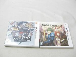 【同梱可】中古品 ゲーム ニンテンドー3DS ソフト ファイアーエムブレム 覚醒 Echoes もうひとりの英雄王 2点 グッズ