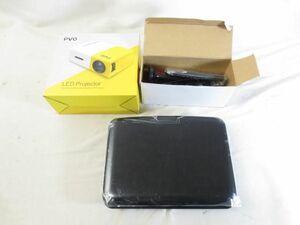 【同梱可】中古品 家電 ポータブルDVDプレーヤー HTA-900 PVO YG300 Pro ミニプロジェクター グッズセット