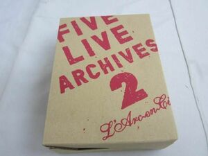 【同梱可】中古品 L’Arc〜en〜Ciel FIVE LIVE ARCHIVES 2 完全生産限定盤 DVD