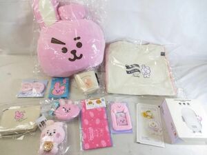 【同梱可】中古品 韓流 防弾少年団 BTS ジョングク BT21 COOKY のみ クッション バッグ ワイヤレスチャージャー 等