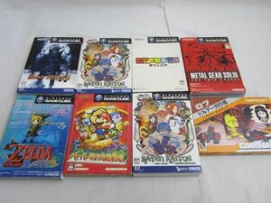 【同梱可】中古品 ゲーム ゲームキューブ ソフト ドルアーガの塔 ゼルダの伝説 風のタクト 等 グッズセット