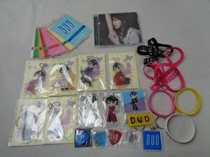 【同梱可】中古品 アーティスト 家入レオ 7th Live Tour 2019 DUO CD アクリルキーホルダー 等 グッズセット