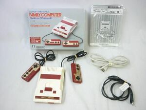 【同梱可】中古品 ゲーム ニンテンドークラシックミニ 本体 CLV-101 ファミリーコンピューター 箱あり 周辺機器付き