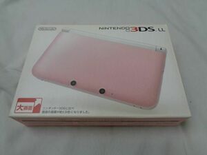 【同梱可】中古品 ゲーム ニンテンドー3DS LL 本体 SPR-001 ピンク×ホワイト 動作品 取扱説明書 箱あり