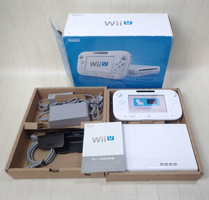 任天堂 Nintendo Wii U PREMIUM SET 32GB shiro WUP-S-WAFC 中古 D493