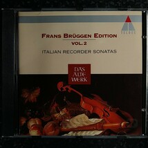 l（独盤）ブリュッヘン・エディション　イタリアン・リコーダー・ソナタ集　Bruggen Edition Vol.2 Italian Recorder Sonatas_画像1