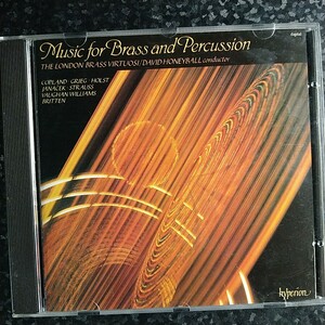 l（hyperion）ブラス＆パーカッション　ロンドン・ブラス　London Brass Virtuosi Music for Brass and Percussion