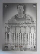 1996-97 Flair Showcase Legacy Collection Row0 #51 Mark Price/150 マーク・プライス キャバリアーズ ブレッツ ウォリアーズ 永久欠番　_画像2