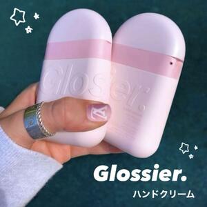 アメリカ限定！ 新品 NY発！Glossier. グロッシアー ハンドクリーム ニューヨーク 海外限定 グロッシアー ミランダカー 藤田ニコル