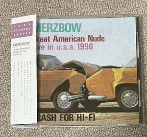 MERZBOW「Great American Nude/Crash For Hi-Fi」CD