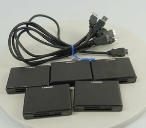 レターパックプラス 5個セット IODATA（USB 3.0）接続 マルチカードリーダー・ライター US3-U2RW/B アイ・オー・データ N120604