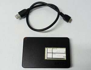 使用わずか 10時間 クリックポスト Buffalo MiniStation HD-PCF500U3-BD 外付けHDD 2.5インチ バッファロー ハードディスク S120612