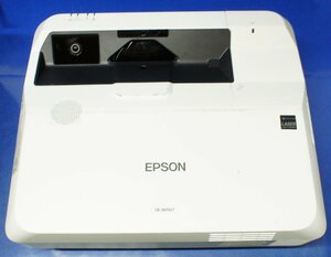 簡易チェックのみ EPSON エプソン プロジェクター/透過型3LCD/4000lm EB-1470UT 使用時間 216H リモコン 各種ケーブル付き F120602