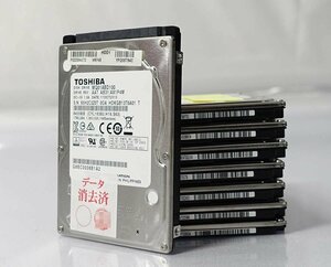 レターパックプラス 8個セット TOSHIBA 東芝 MQ01ABD100 MQ02ABD100H 1TB HDD 2.5インチ/SATA/データ消去 ハードディスク S121410