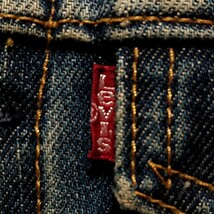 即決価格！！【Levi's★リーバイス 】90's Vintage old 90年代ヴィンテージ品 ユーズド加工 デニムジャケット Gジャン[78500-0307]サイズM_画像4