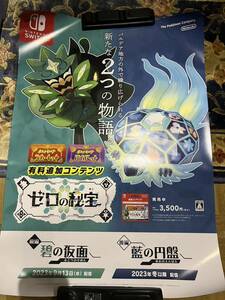 ポケットモンスター　ゼロの秘宝　B2ポスター