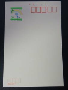 A　1996年　青い鳥葉書　未使用