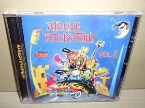 ATAQUE ROCKABILLY vol.2 中古CD メキシコ ネオロカビリー ネオロカロックンロール サイコビリー LATIN ROCK&ROLL ROCK'N'ROLL Psychobilly