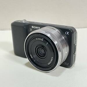 AL101【カメラ】　SONY α ソニー アルファ NEX-3 ミラーレス 一眼 デジタルカメラ レンズ（SEL16F28） セット　難あり