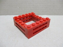 レゴ　パーツ　1×6プレート　赤10個　中古　ランクA~B_画像1