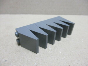 レゴ　パーツ　2×3スロープ　ダークグレー6個　中古　ランクA~B