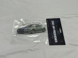 新品　エアフレッシュナー　GTR スカイライン　R34 BNR34 ER34 日産　ワイスピ　芳香剤 USDM 　ドリフト　サーキット　峠　カスタム　004