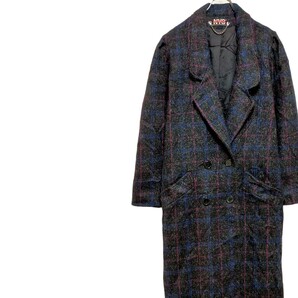 古着 new york girl ウールコート ロングコート ヴィンテージ ユニオンチケット 70s 80s アメリカ製