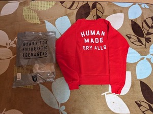 HUMAN MADE/ヒューマンメイド Dry Alls Crew Neck Sweat/ドライオールズ クルーネック スウェット