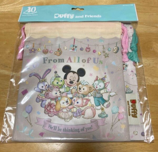 【最終価格】 ディズニー Disney ディズニーシー ダッフィー&フレンズ 巾着 きんちゃく ダッフィー ステラルー