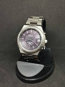 ■SEIKO/セイコー■7B22-0AF0■電波ソーラー/TITANIUM/チタン■日本製/MADE IN JAPAN■稼働品/USED■