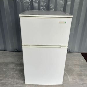 【2016年製】YAMADA ヤマダ電機 ノンフロン 冷凍冷蔵庫 90L YRZ-C09B1 つ