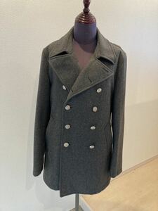 Paul Smith ポールスミス　レディース　ウールカシミヤ混　グレー　Pコート　表記サイズXL ひ