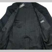 新品 アレグリ 定価17万6千円 【最高級 カシミヤ100%】 コート L ~ LL 黒 ブラック 秋冬 allegri 三陽商会 ★271492 通勤 ビジネス ロング_画像4