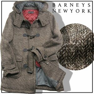 新品 BARNEYS NEW YORK 【ヘリンボーン】定価6万6千円 / 中綿入ライナー / ニット ダッフルコート M バーニーズ ニューヨーク 秋冬 273061