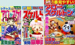 ▼パズル誌 (17) [106]応募締切前 定価合計2040円 アロー＆スケルトン1冊、スケルトン1冊、文字大アロー＆スケルトン 計3冊