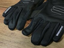 GG031 スポーツフル sportful WINDSTOPPER 長指 グローブ 裏起毛 黒 L_画像3