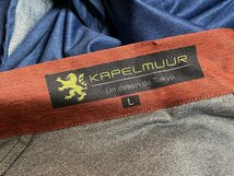 HL374 カペルミュール KAPELMUUR 長袖 サイクルジャージ 紺 赤 L_画像7