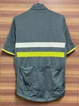 HJ357 ラファ Rapha MEN'S SHORT SLEEVE WINDBLOCK BREVET JERSEY 半袖 サイクルジャージ 緑 M_画像2