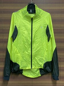 HH557 パールイズミ PEARL iZUMi 長袖 ウィンドブレーカー 黄 M