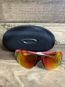 GU721 オークリー OAKLEY EV ZERO サングラス アイウェア 白ピンク レンズキズ有