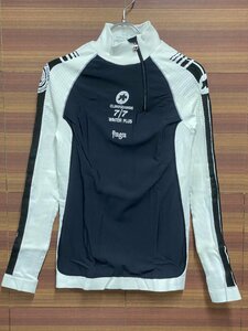 HK811 アソス assos SKINFOIL 長袖 白 Ⅰ WINTERPLUS7/7 未使用