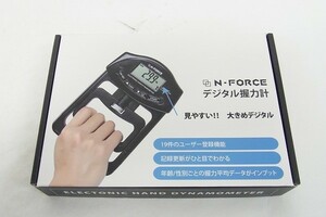 T084-S28-3178 N-FORCE HG-251 デジタル握力計 通電確認済 現状品⑧