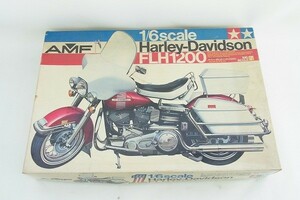 T025-S28-3184 TAMIYA タミヤ 1/6scale ハーレーダビッドソン FLH1200 エレクトラ・グライド プラモデル 現状品⑧＠