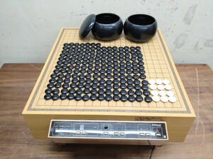 電子碁盤 TQ-1500 名局 囲碁 ナショナル 電源確認済み美品 白少なめ 元箱付き
